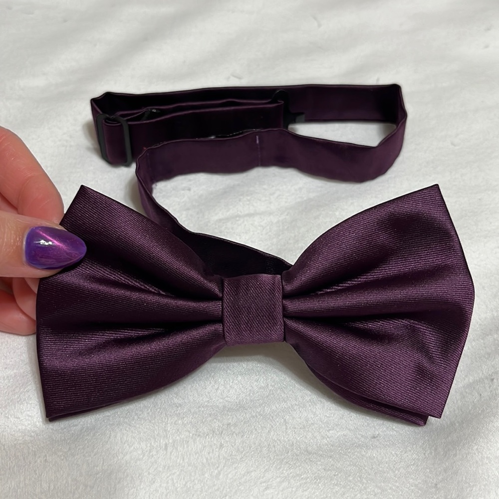 Solid Bow Tie - image 1